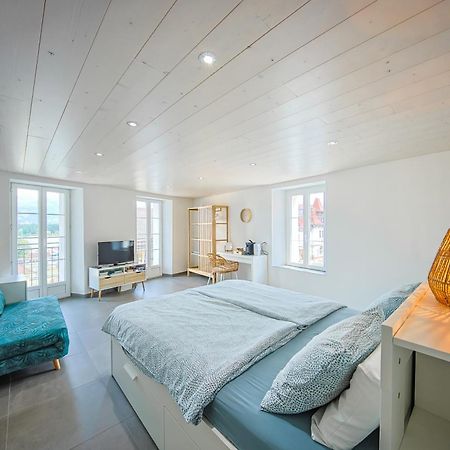 Aloha Chambres Port-Valais Esterno foto