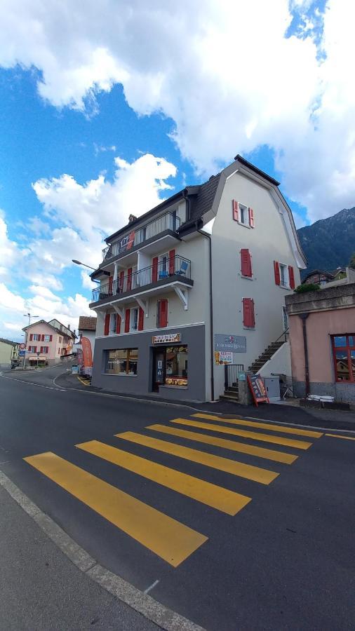Aloha Chambres Port-Valais Esterno foto