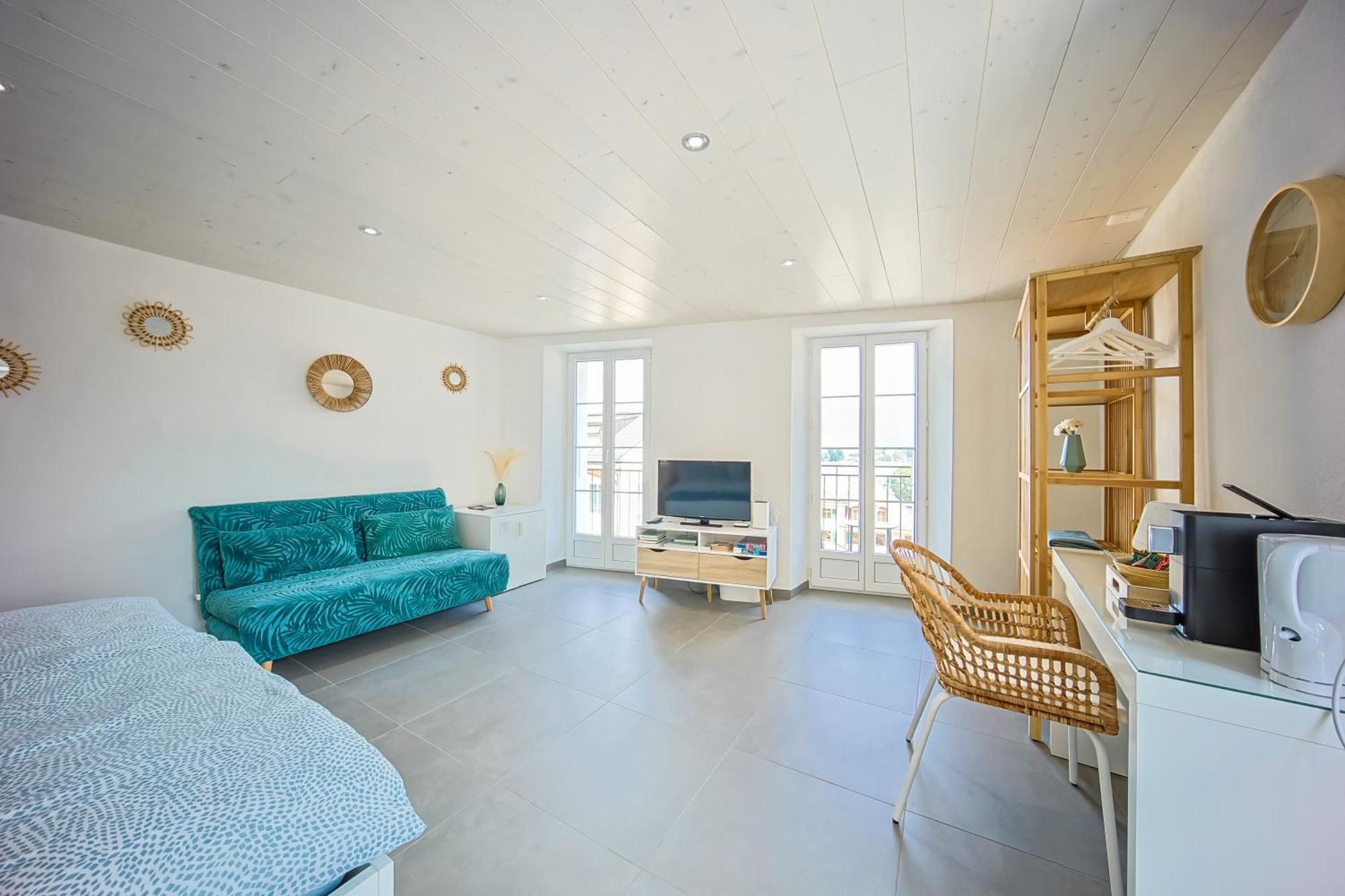 Aloha Chambres Port-Valais Esterno foto