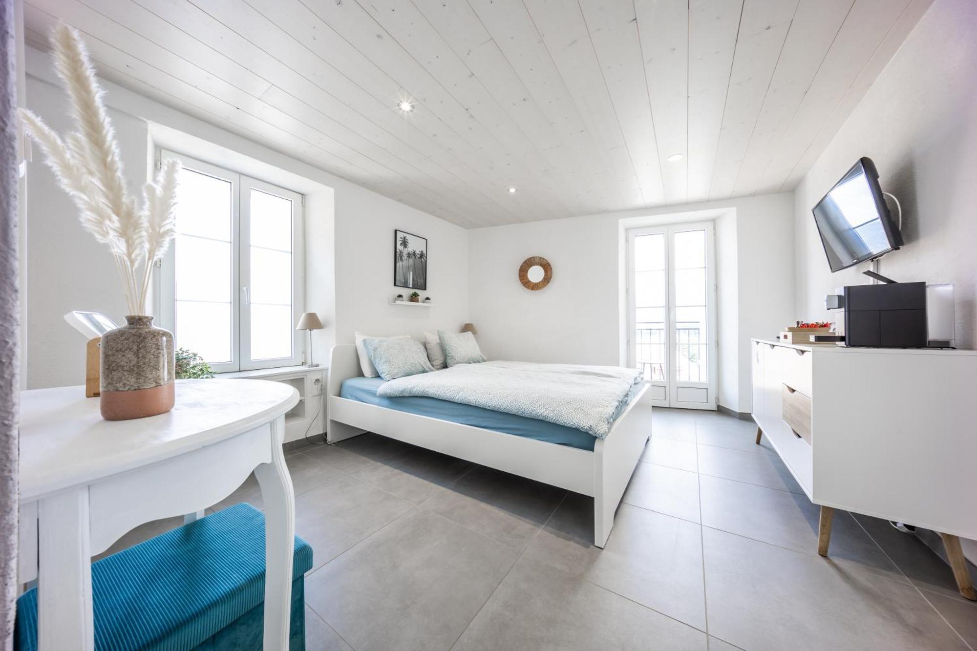 Aloha Chambres Port-Valais Esterno foto