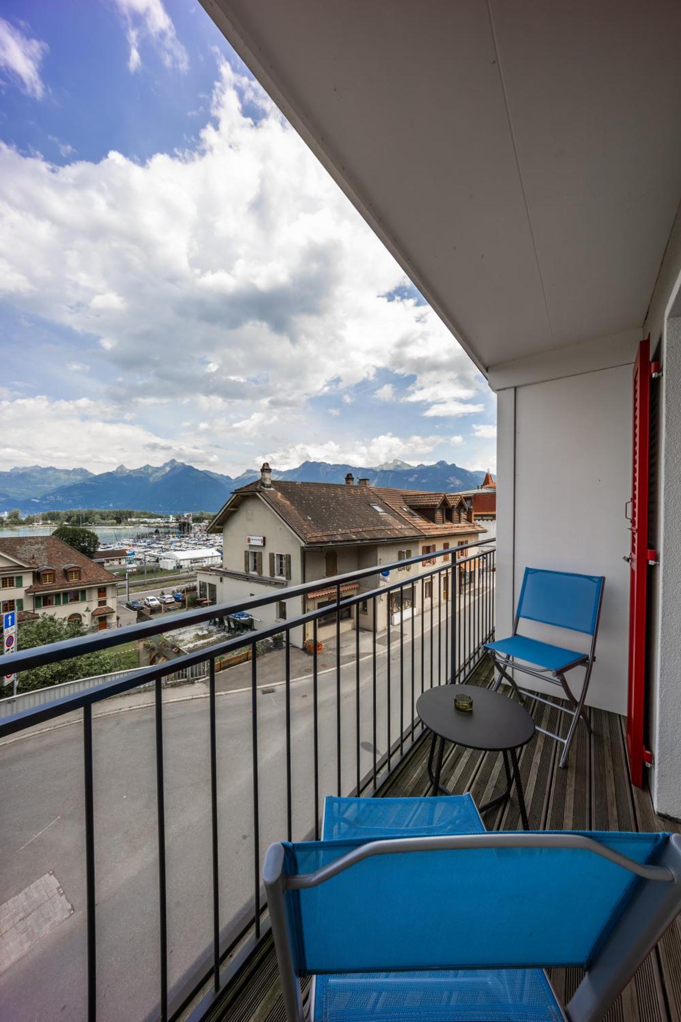 Aloha Chambres Port-Valais Esterno foto